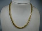 Punnik goudkleurig verguld dames & heren collier nieuw Duits, Verzenden, Nieuw, Goud, Overige materialen