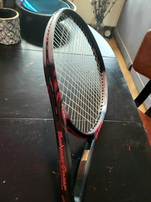 Refurbished Prince Thunder Comp titanium tennisracket, Sport en Fitness, Tennis, Zo goed als nieuw, Racket, Prince, L3, Ophalen of Verzenden