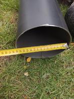 Buis 150mm diverse lengtes en 2x 45 graden bocht, Ophalen, Gebruikt, Houthaard