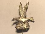 Metalen TEXEL ZEEMEEUW Speld (Metaalkleur)., Verzamelen, Speldjes, Pins en Buttons, Verzenden, Zo goed als nieuw, Stad of Land