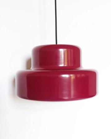 Vintage Poker hanglamp unieke kleur Jo Hammerborg Fog Mørup beschikbaar voor biedingen