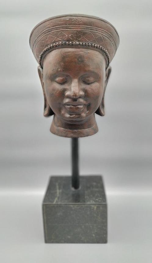 Decoratieve buste op standaard, Antiek en Kunst, Curiosa en Brocante, Ophalen of Verzenden