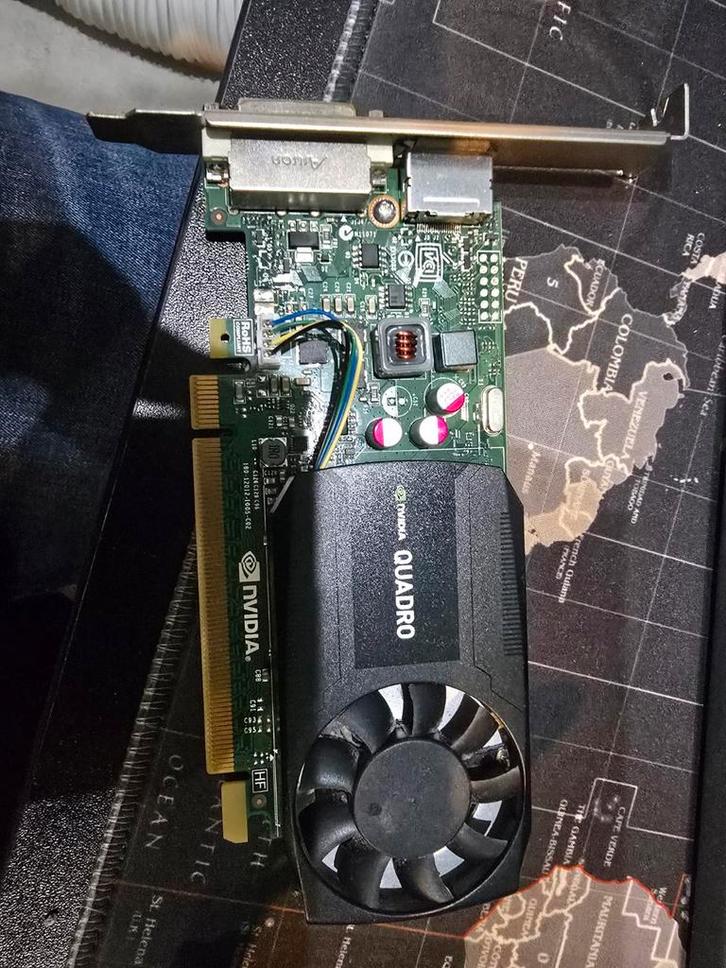 Nvidia Quadro K620 2GB - Werkstation Grafische Kaart, Computers en Software, Videokaarten, Gebruikt, Nvidia, PCI-Express 2.0, GDDR3