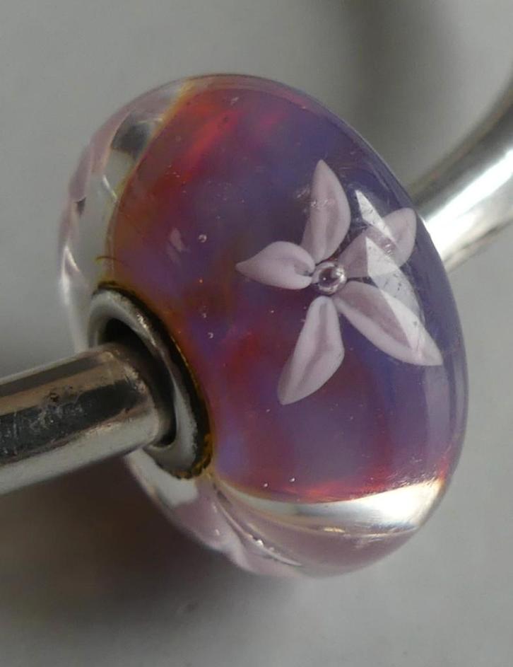 Trollbeads ZEEANEMOON, Sieraden, Tassen en Uiterlijk, Bedels, Gebruikt, Trollbeads, Zilver, 1 bedel, Verzenden