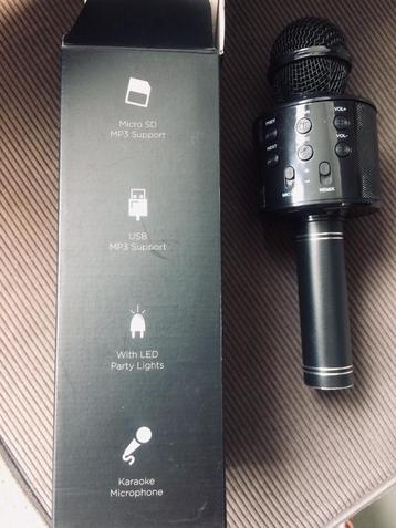 karaoke microfoon NIEUW in doos Bluetooth  beschikbaar voor biedingen