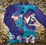 Vintage Jas met Opvallende Print, Kleding | Heren, Sportkleding, Ophalen of Verzenden, Zo goed als nieuw, Overige kleuren