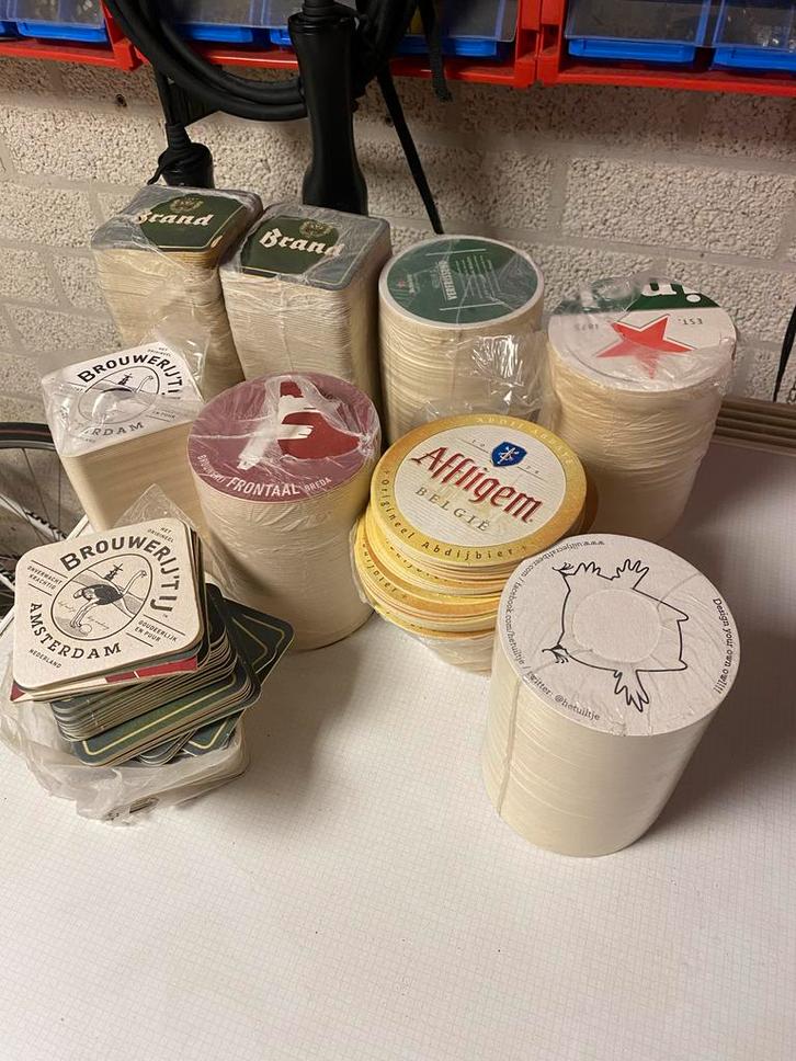 Collectie Bier Viltjes - Diverse Merken, Verzamelen, Merken en Reclamevoorwerpen, Zo goed als nieuw, Gebruiksvoorwerp, Ophalen of Verzenden