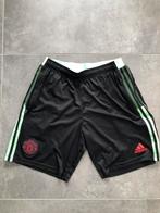 Zwarte Adidas Man. United korte broek maat M, Maat 48/50 (M), Ophalen of Verzenden, Zo goed als nieuw, Adidas