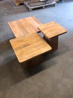 Salontafel Set ban 3 Trio Mango Hout, Ophalen, 50 tot 100 cm, 100 tot 150 cm, Nieuw