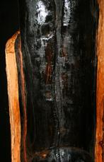 houten beeld uit Afrika?, Ophalen