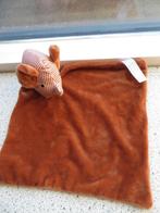 Knuffeldoek met bruin wit gestreepte olifant van Zeeman, Ophalen of Verzenden, Zo goed als nieuw, Olifant