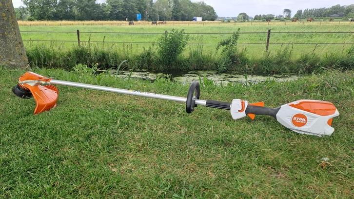 Stihl fsa 86 r accu grastrimmer., Tuin en Terras, Grastrimmers, Gebruikt, Accu, 10 tot 30 cm, Ophalen