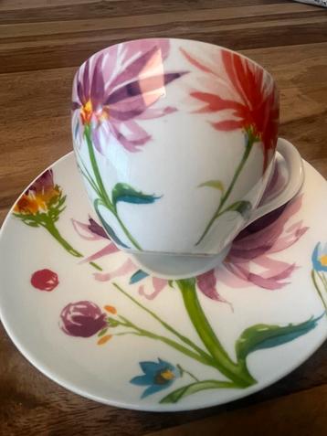 Villeroy & Boch 1748 Premium bone porcelain kop en schotel beschikbaar voor biedingen