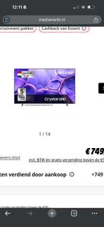 Nieuw in doos Samsung crystal UHD 65 inch n, Ophalen, 50 Hz, Nieuw, Samsung