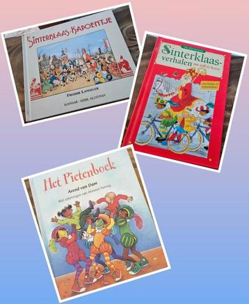 3x Sinterklaas boeken van "vroeger" nostalgie vintage fraai! beschikbaar voor biedingen