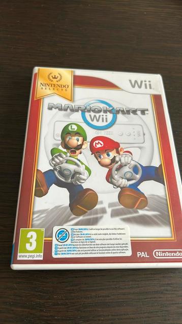 Mario Kart, nintendo Wii - hoesje en boekje beschikbaar voor biedingen
