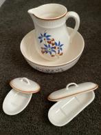 Compleet lampetstel met Kan, Kom en Zeepbakjes, Ophalen of Verzenden