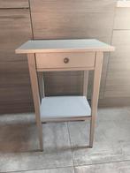 Ikea Hemnes nachtkastje / sidetable / bijzettafel grijs, Ophalen, Zo goed als nieuw, Hout, 70 cm of meer