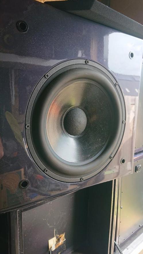Vifa M25WO-38 10" Woofers met Kasten, Audio, Tv en Foto, Luidsprekers, Gebruikt, Subwoofer, Ophalen of Verzenden