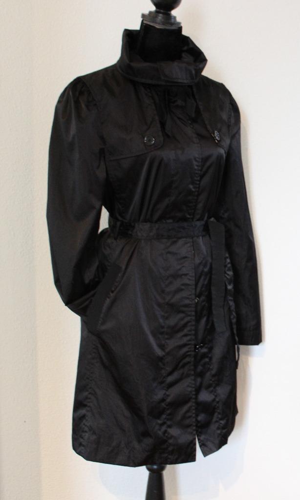 Zwarte trenchcoat van Dolce Gabbana mt 40, Kleding | Dames, Jassen | Winter, Zo goed als nieuw, Maat 38/40 (M), Zwart, Ophalen of Verzenden