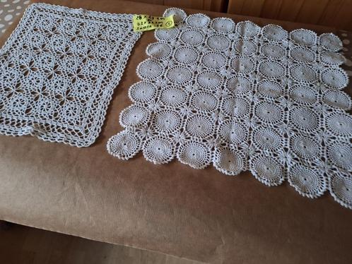 Eigenhandig gehaakte sierkleedjes (napperons), Huis en Inrichting, Tafelkleden, Nieuw, Rechthoek, Binnen, Ophalen of Verzenden