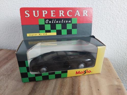 Maisto 1:43 Jaguar XJ 220, Hobby en Vrije tijd, Modelauto's | 1:43, Nieuw, Auto, Overige merken, Ophalen of Verzenden