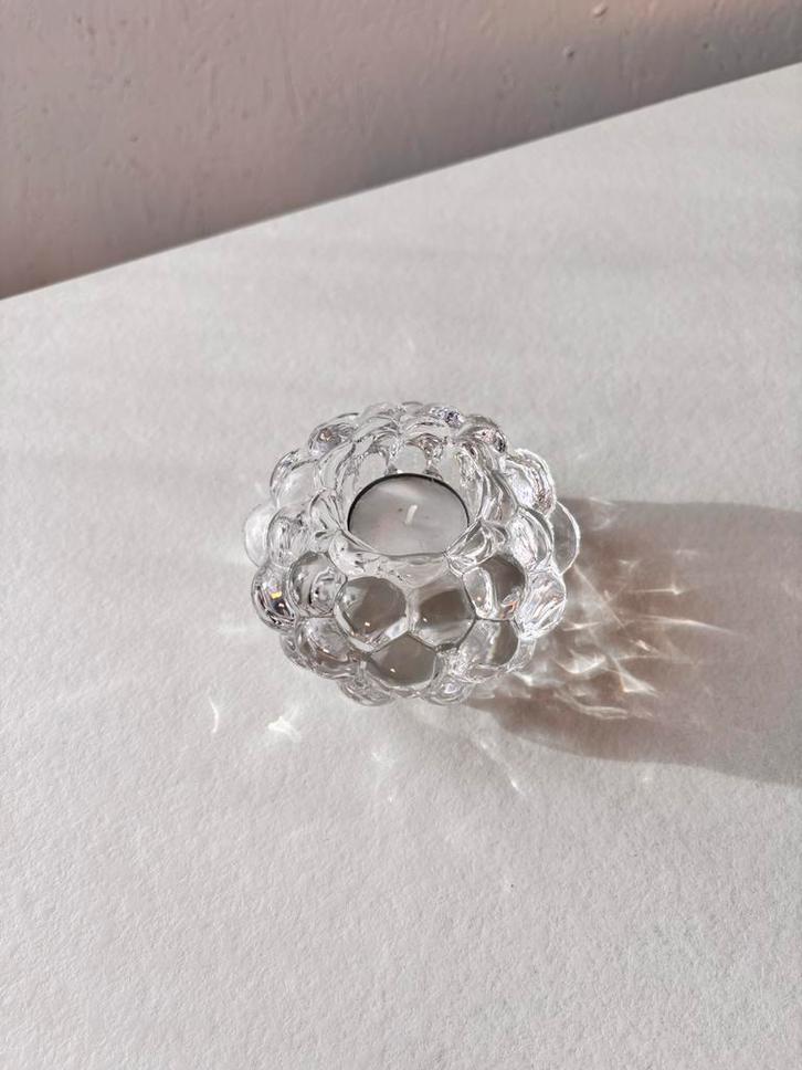 Orrefors Raspberry kristallen votief Anne Nilsson, Antiek en Kunst, Antiek | Glas en Kristal, Ophalen of Verzenden