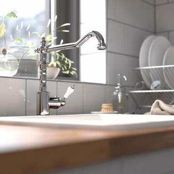 Glittran keukenkraan IKEA chroom beschikbaar voor biedingen