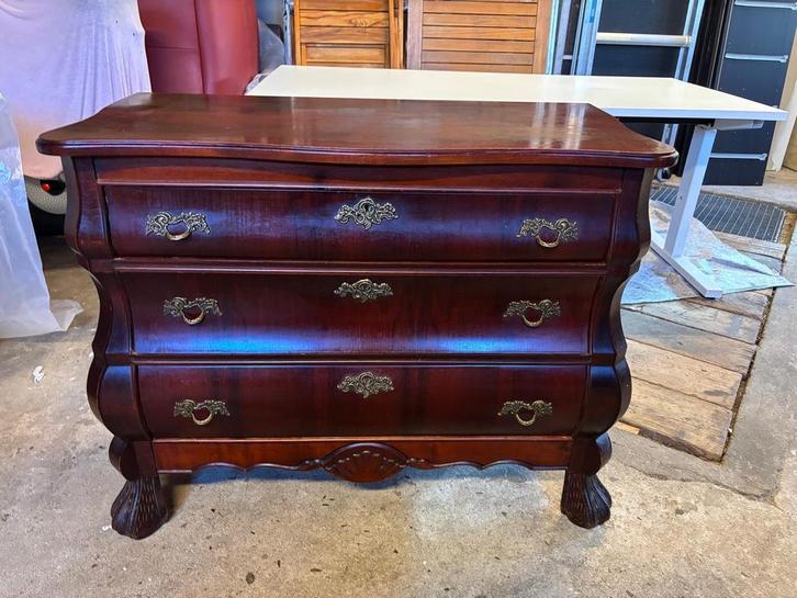 Vintage Buikkast in Goede Staat, Huis en Inrichting, Kasten | Dressoirs, Gebruikt, 100 tot 150 cm, 50 tot 75 cm, Met lade(s), Overige houtsoorten