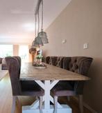 Mooie landelijke eet-en salontafel en tv-meubel, Huis en Inrichting, Complete inboedels, Ophalen