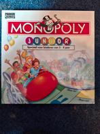 Monopoly junior, Hobby en Vrije tijd, Gezelschapsspellen | Bordspellen, Ophalen of Verzenden, Nieuw, Parker