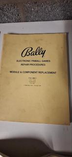 Flipperkast manuals, Verzamelen, Ophalen, Gebruikt, Flipperkast