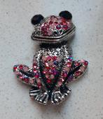 Broche van een kikker/pad., Sieraden, Tassen en Uiterlijk, Broches, Ophalen of Verzenden, Overige materialen
