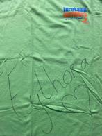 Groen t shirt met handtekening van ETHORA, Overige typen, Ophalen of Verzenden, Zo goed als nieuw, Groen