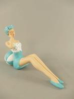 Badpop Polystone – Retro stijl – H.15 cm, Helene Livingstyle, Helenelivingstyle@gmail.com, 7531TJ, Nieuw