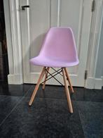 Leuke roze design kuipstoel / stoel, Huis en Inrichting, Stoelen, Gebruikt, Overige kleuren, Design, Ophalen of Verzenden
