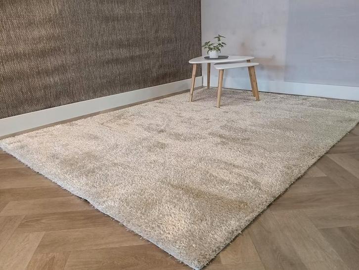 Champagne hoogpolig! 170*230 Nieuw!, Huis en Inrichting, Stoffering | Vloerbedekking, Nieuw, Tapijt, minder dan 10 m², Ophalen of Verzenden