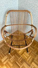 Rotan stoel., Huis en Inrichting, Stoelen, Ophalen, Gebruikt, Bruin, Riet of Rotan