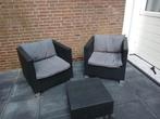 Tuin/Serre Fauteuils Stoelen, Tuin en Terras, Ophalen, Wicker, 2 zitplaatsen
