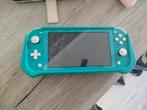 Nintendo Switch Lite Turquoise, Spelcomputers en Games, Spelcomputers | Nintendo Switch Lite, Ophalen, Turquoise, Zo goed als nieuw