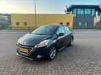 Peugeot 208 1.4 VTI 70KW/95PK 5-D 2012 Zwart, Auto's, Peugeot, Voorwielaandrijving, Stof, Zwart, Zwart