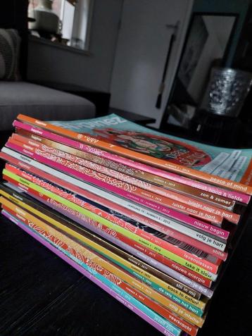 19 Happinez boekjes diverse jaren. beschikbaar voor biedingen