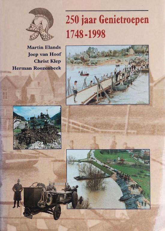 250 Jaar genietroepen 1748-1998 (Nieuwstaat), Verzamelen, Militaria | Algemeen, Landmacht, Boek of Tijdschrift, Nederland, Ophalen of Verzenden