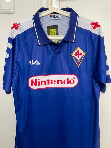 Retro Batistuta Fiorentina Large fila Nintendo Argentinië  beschikbaar voor biedingen