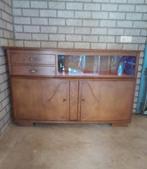 vintage dressoir lengte 150, breedte 50, hoogte 92 cm , me, Ophalen, Gebruikt, 150 tot 200 cm, Met deur(en)