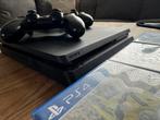 PlayStation 4 pro slim 1TB, Met 2 controllers, Ophalen of Verzenden, Zo goed als nieuw, 1 TB