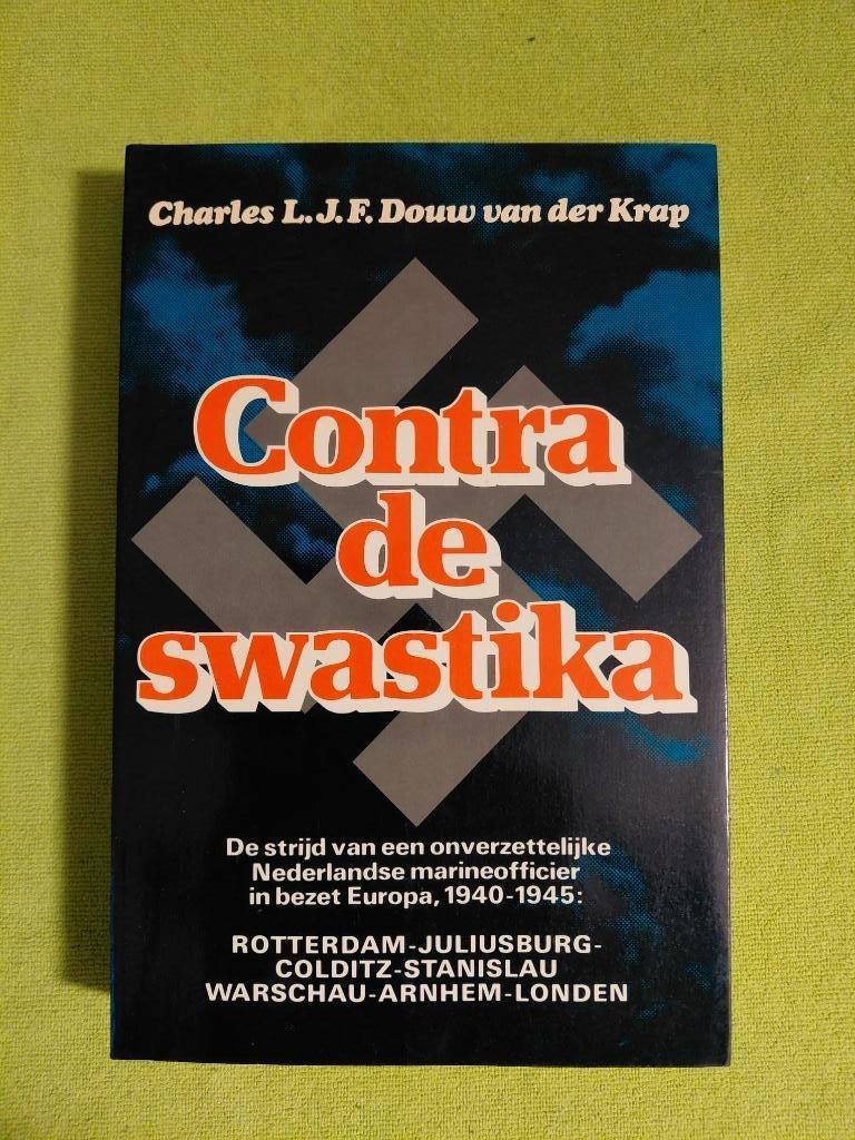 Contra de Swastica, Charles L.J.F. Douw van der Krap, Ophalen of Verzenden, Overige onderwerpen, Tweede Wereldoorlog