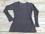 Elegante dames trui - lange mouw XL zwart, Ophalen of Verzenden, Zo goed als nieuw, Zwart, Trui of Vest