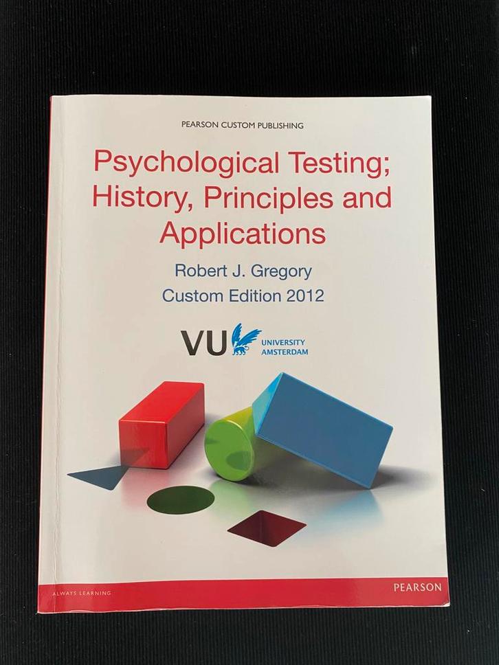 Psychological Testing: History, Principles and Applications, Boeken, Studieboeken en Cursussen, Nieuw, Ophalen of Verzenden