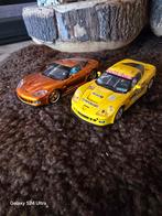 2 stuks Chevrolet Corvette C6.R raceauto., Ophalen, Nieuw, Auto, Overige merken